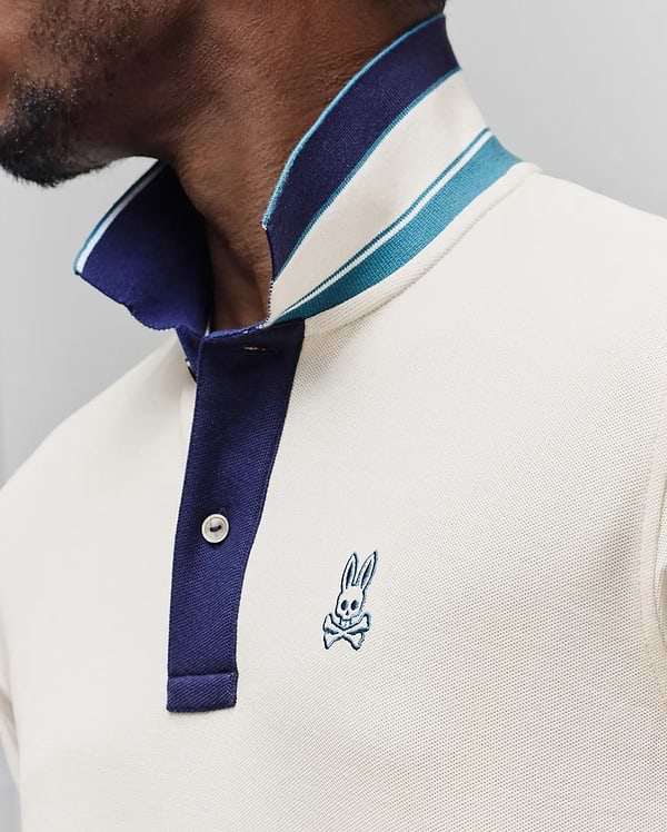 MENS EDGAR PIQUE POLO vue 2