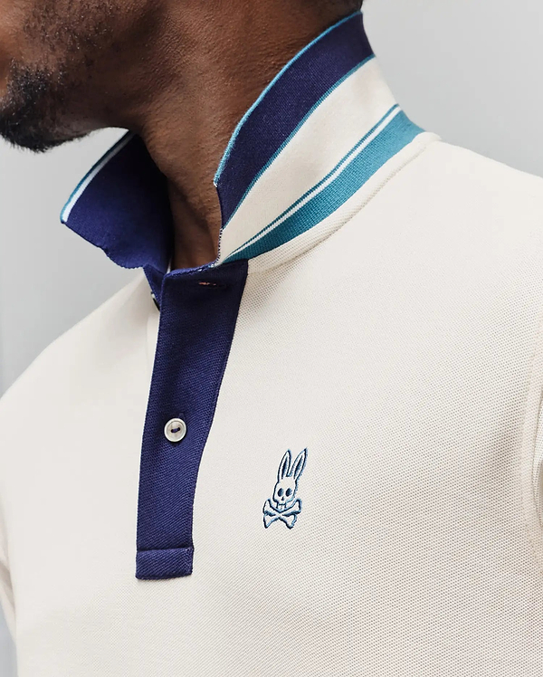 MENS EDGAR PIQUE POLO vue 2