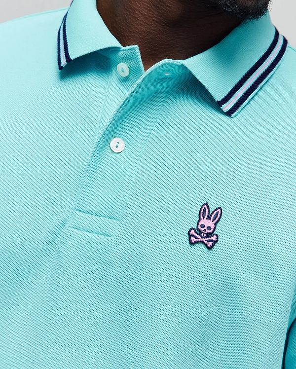 MENS CLARK PIQUE POLO view 2