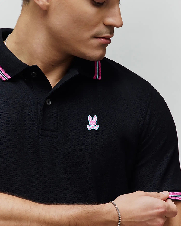MENS CLARK PIQUE POLO view 2