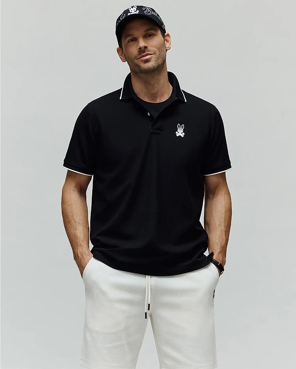 MENS ARAM PIQUE POLO view 1