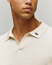 MENS LOCHLAN RELAXED JOHNNY COLLAR POLO view 2