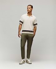 MENS LOCHLAN RELAXED JOHNNY COLLAR POLO view 4