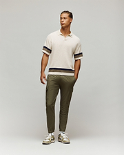 MENS LOCHLAN RELAXED JOHNNY COLLAR POLO view 4