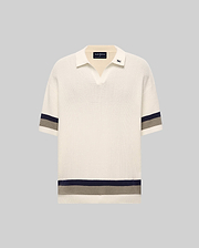 MENS LOCHLAN RELAXED JOHNNY COLLAR POLO view 5