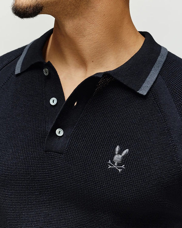 MENS LAZARE KNIT POLO view 2