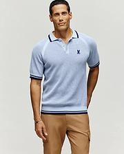 Polo Lazare en tricot pour homme (1)