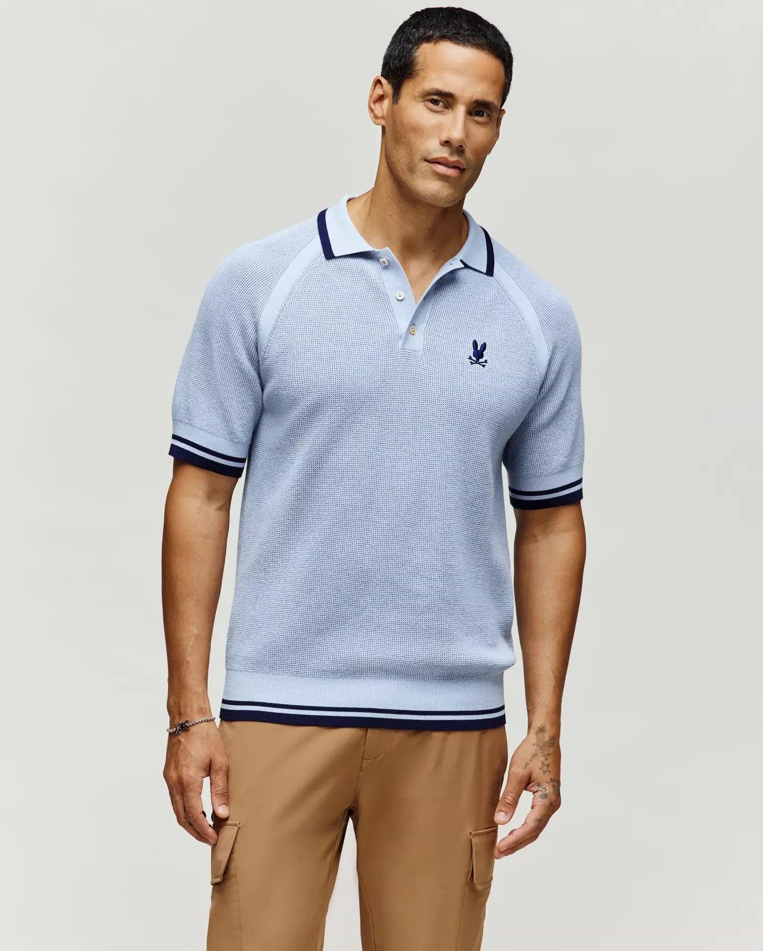 Polo Lazare en tricot pour homme (3)