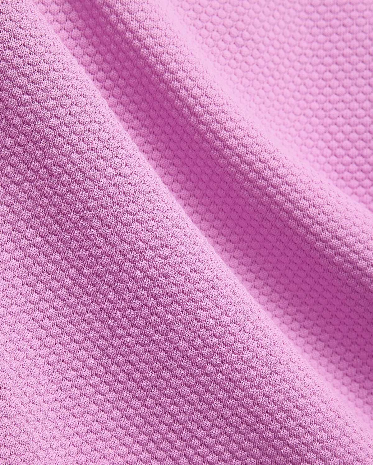 Mens Devon Knit Polo in vibrant lilac, featuring a premium, soft, and breathable textured pique knit fabric, reflecting Psycho Bunny's signature refined streetwear style. (6)