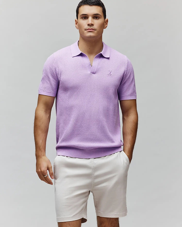MENS DEVON KNIT POLO view 1