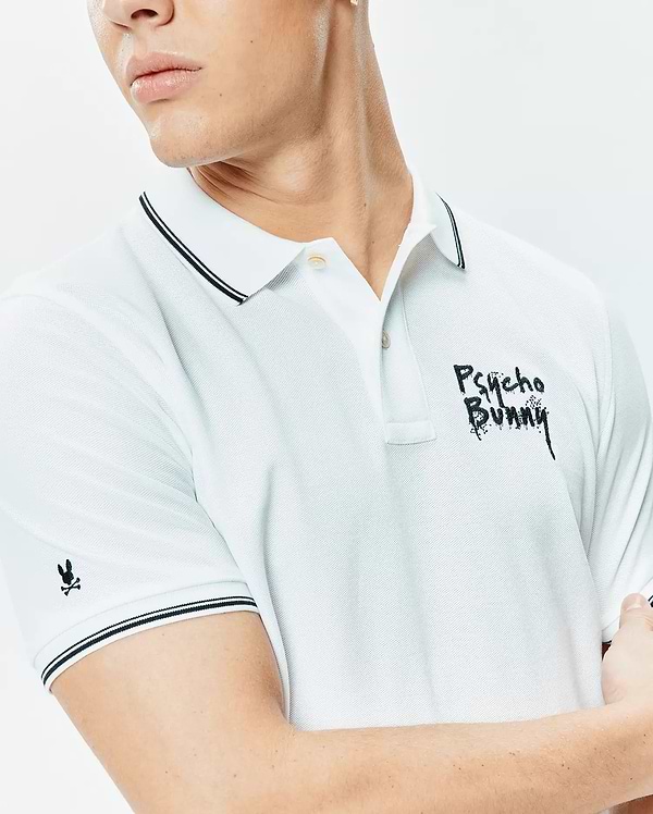 POLO EN PIQUÉ DUNCAN HOMMES vue 2