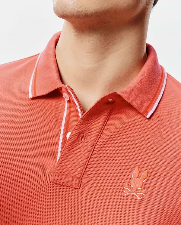 POLO EN PIQUÉ BRAD HOMMES vue 2