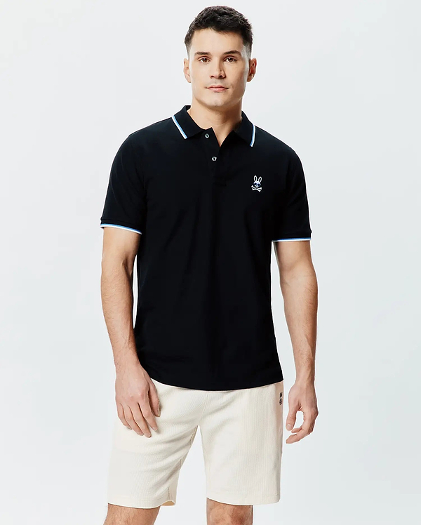 MENS SUNNY PIQUE POLO view 1