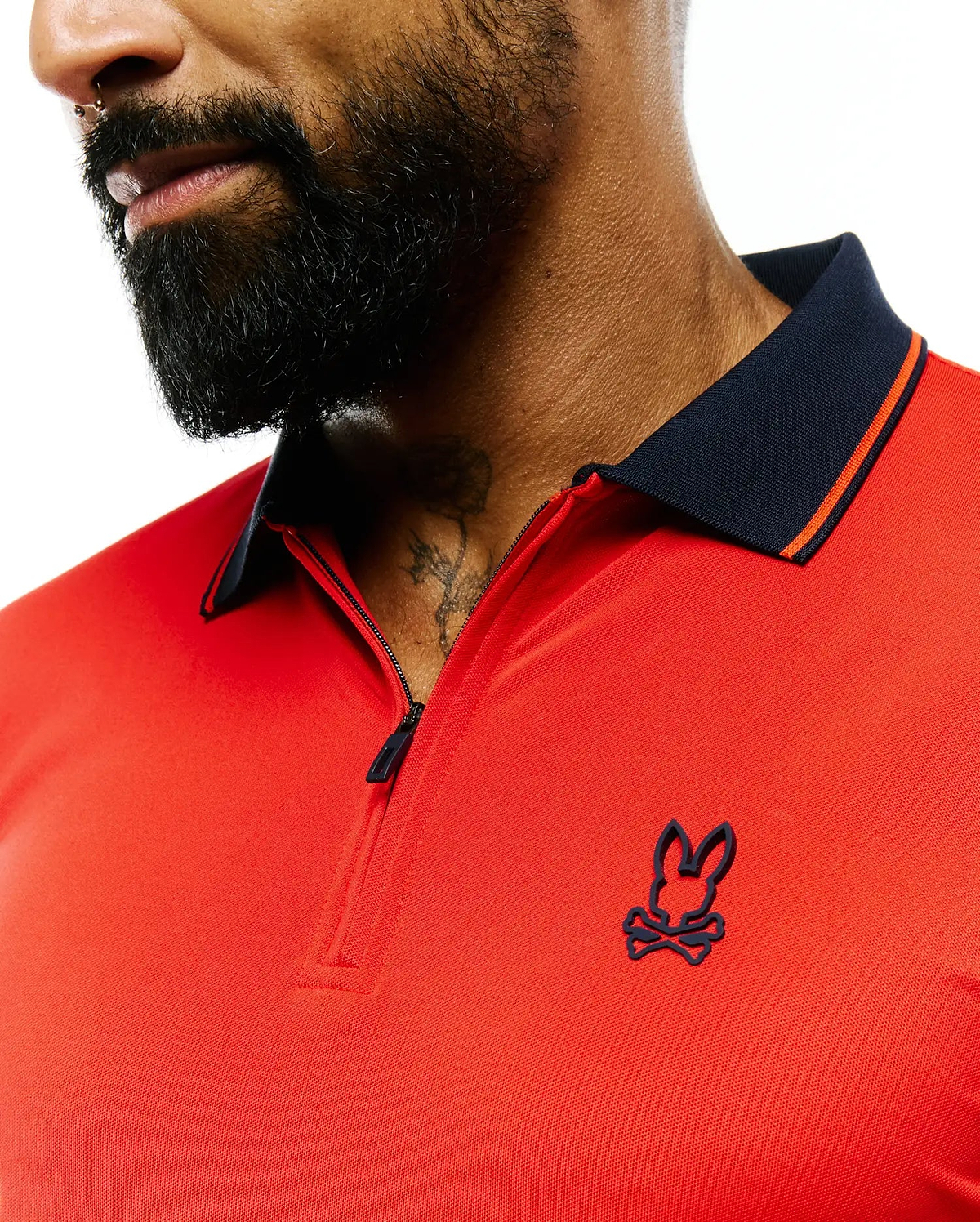 MENS ODIN ZIP SPORT POLO - MT0100216