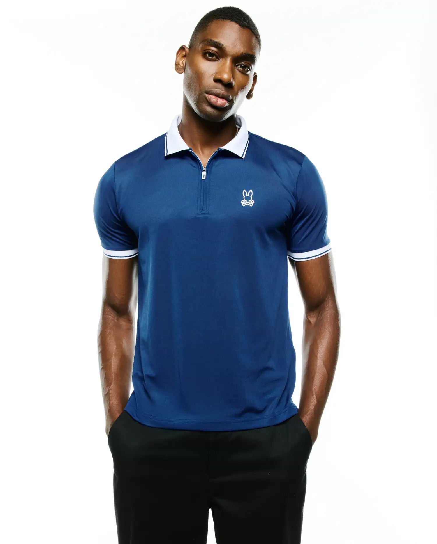 MENS ODIN ZIP SPORT POLO - MT0100216