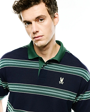 POLO EN PIQUÉ RAYÉ DREW HOMMES