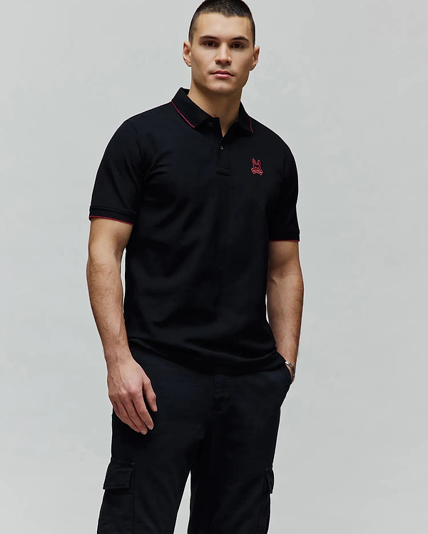 MENS CYRA PIQUE POLO view 1