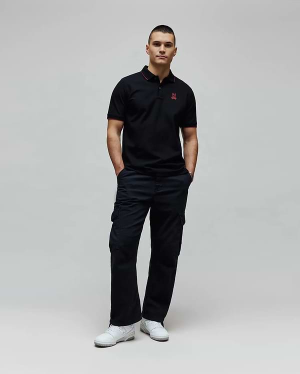 MENS CYRA PIQUE POLO view 2