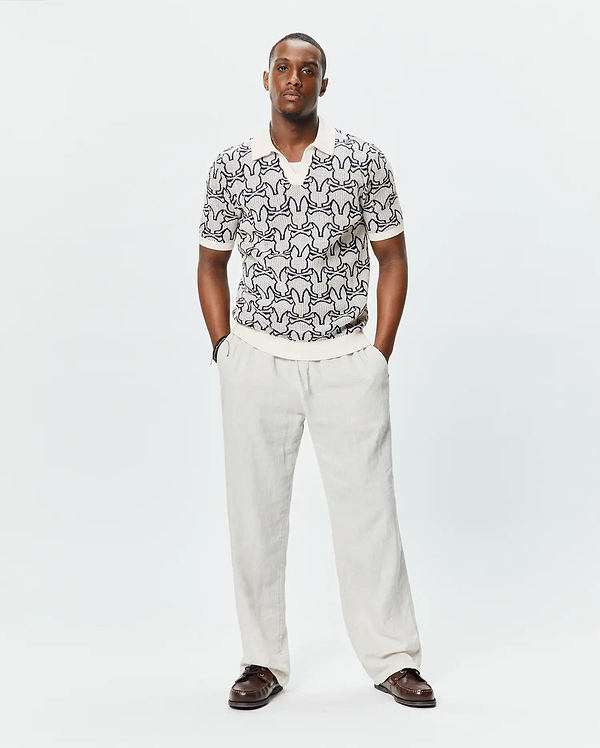 POLO EN TRICOT TRÈS GRAND SIDNEY HOMMES vue 1