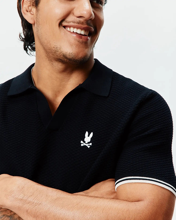 POLO EN TRICOT SELBY HOMMES vue 2