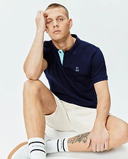 POLO EN PIQUÉ BLYTHE HOMMES vue 3