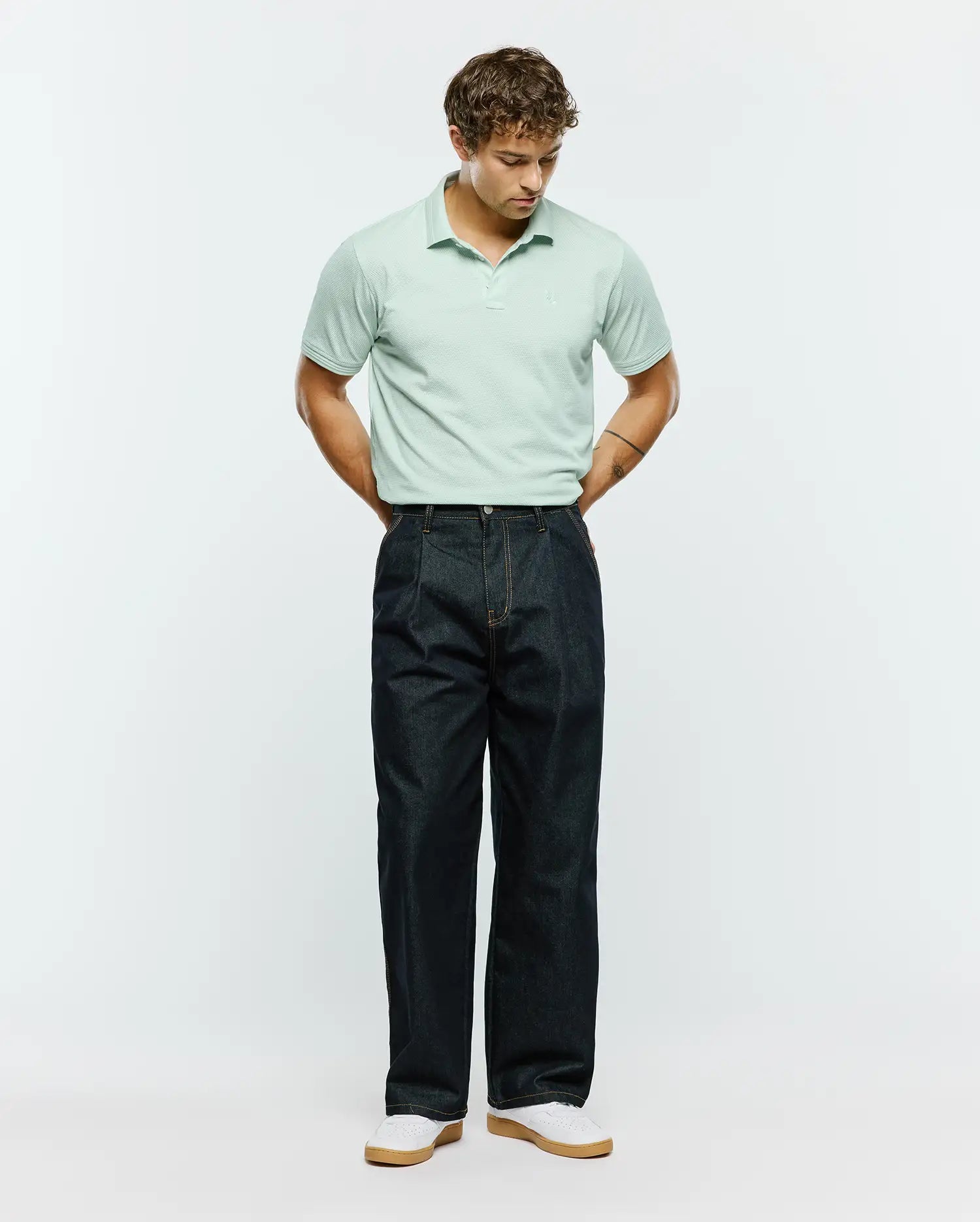MENS TIERNAN LIGHTWEIGHT PIQUE POLO view 4