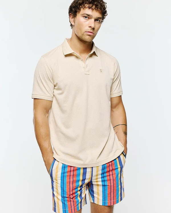 MENS TIERNAN LIGHTWEIGHT PIQUE POLO view 1