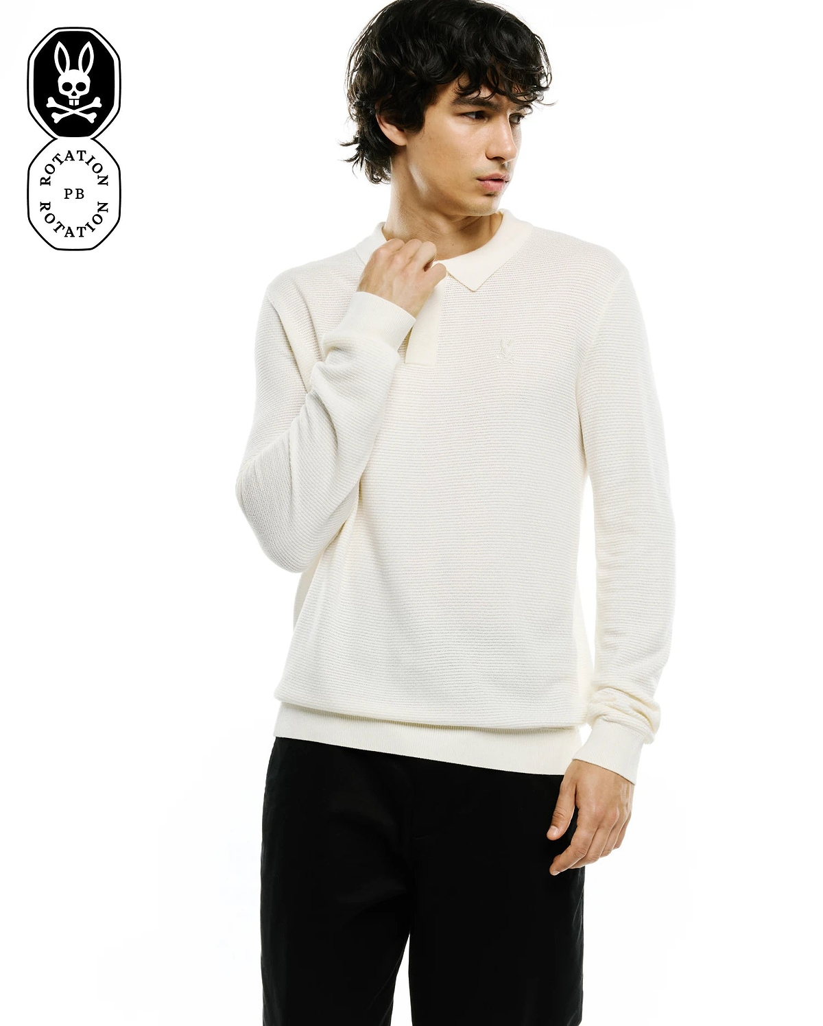 MEN'S LEROY LONG SLEEVE POLO - MT0100321