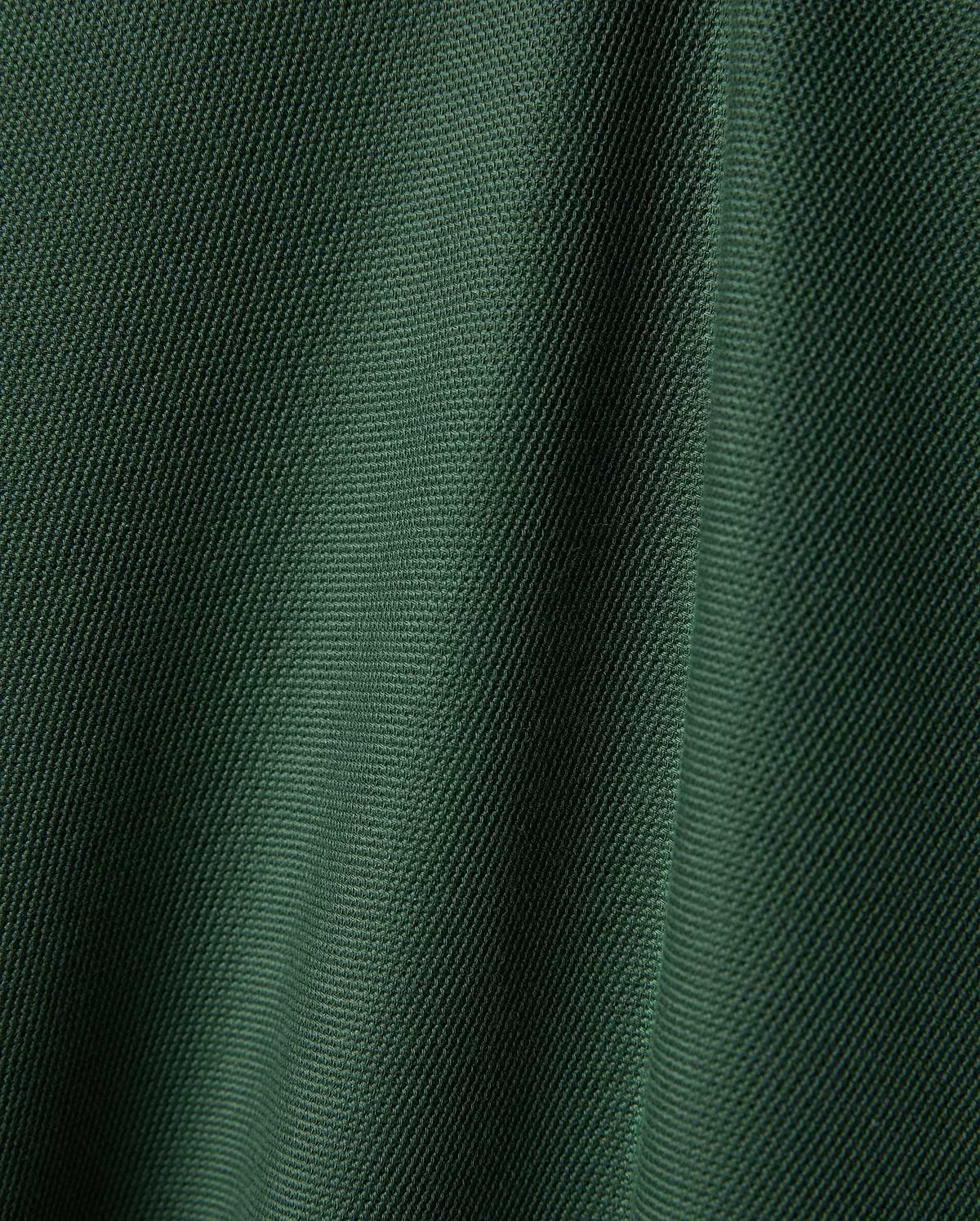 Psycho Bunny Mens Ringston Pique Polo, a premium refined streetwear piece in a rich, deep forest green, highlighting its classic, breathable pique knit texture.