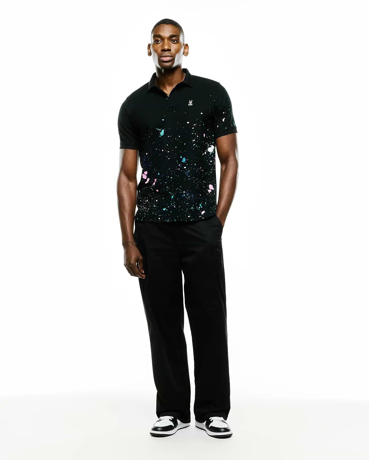 MEN'S MALCOLM SPLATTER POLO view 4