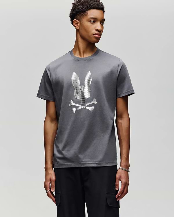 MENS GRANT BUNNY GRAPHIC TEE view 2