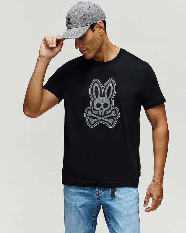 MENS MARLO BUNNY GRAPHIC TEE view 2