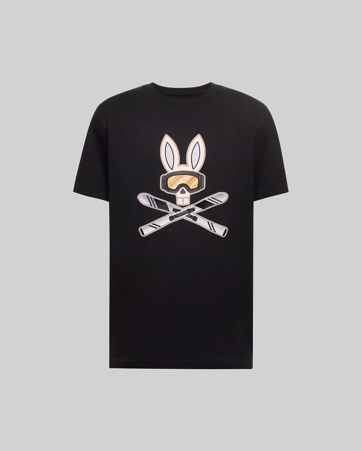 T-SHIRT À MOTIF INDIGO SKI BUNNY