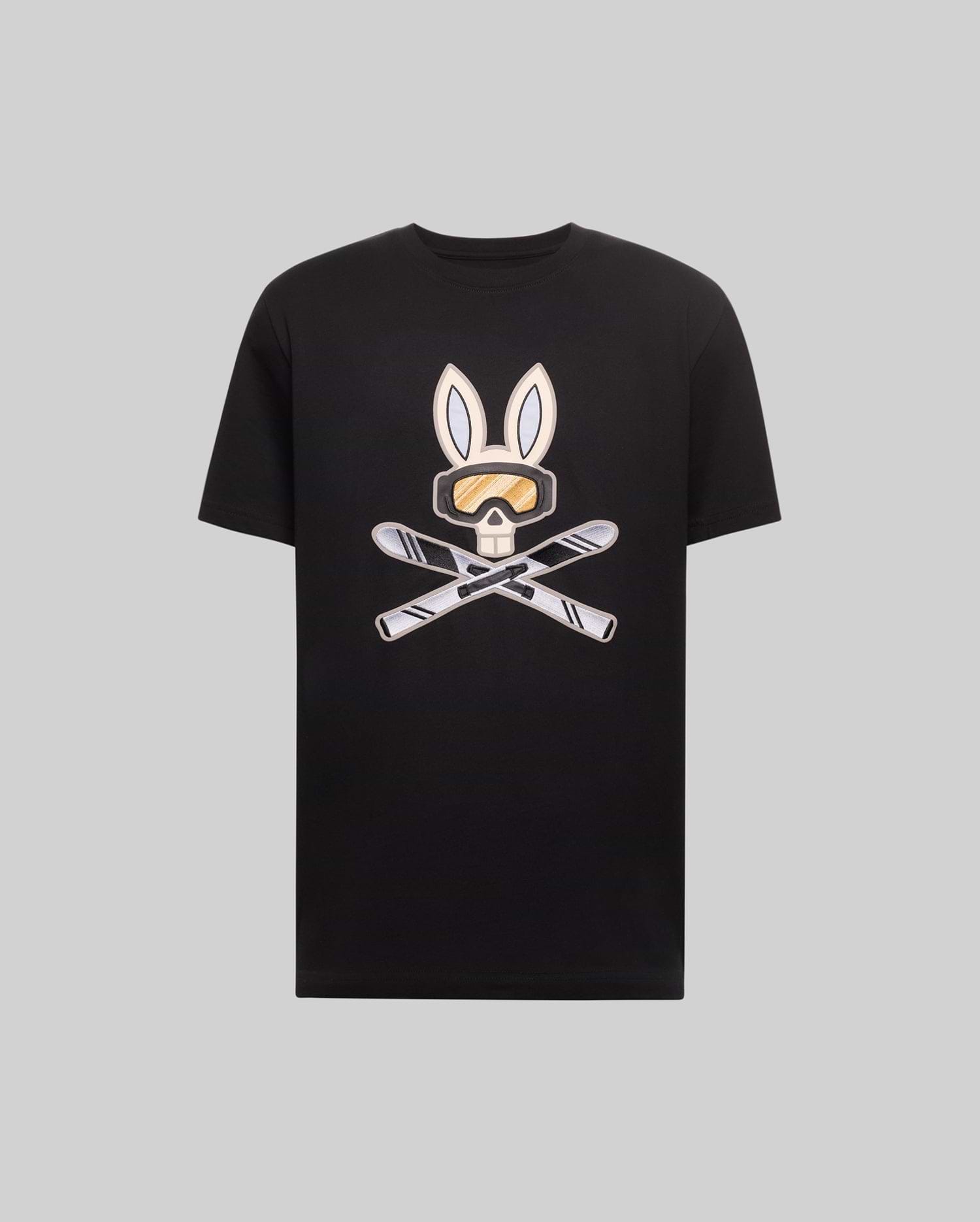 T-SHIRT À MOTIF INDIGO SKI BUNNY