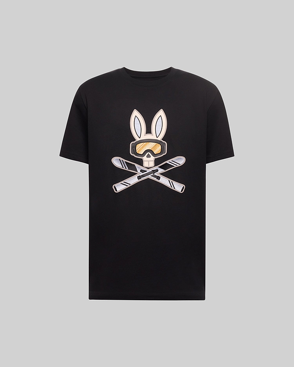 T-SHIRT À MOTIF INDIGO SKI BUNNY