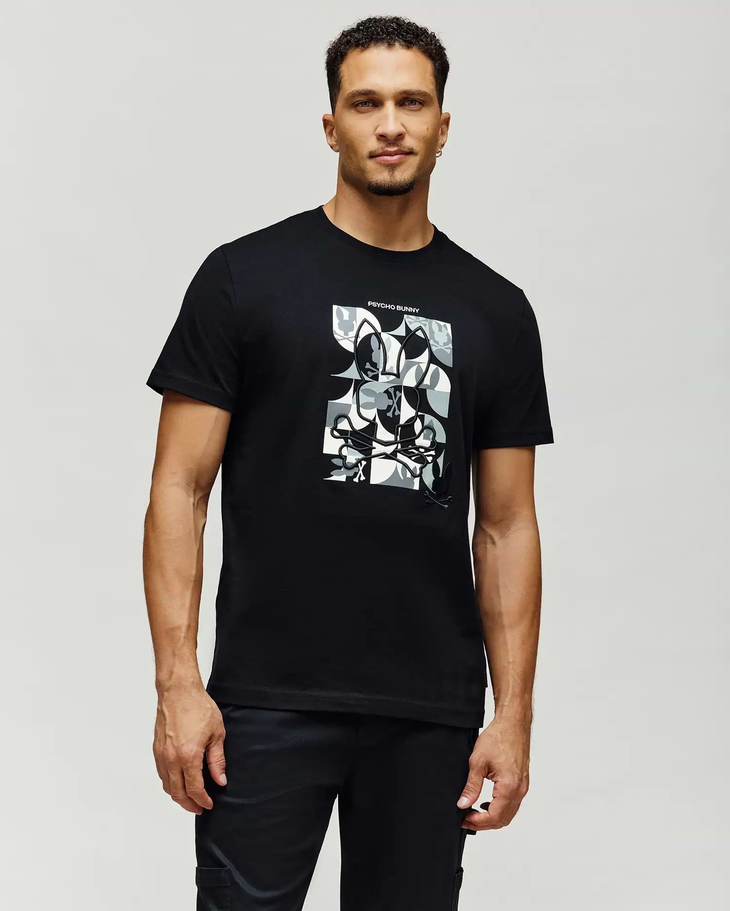 T-SHIRT À MOTIF ORRIS