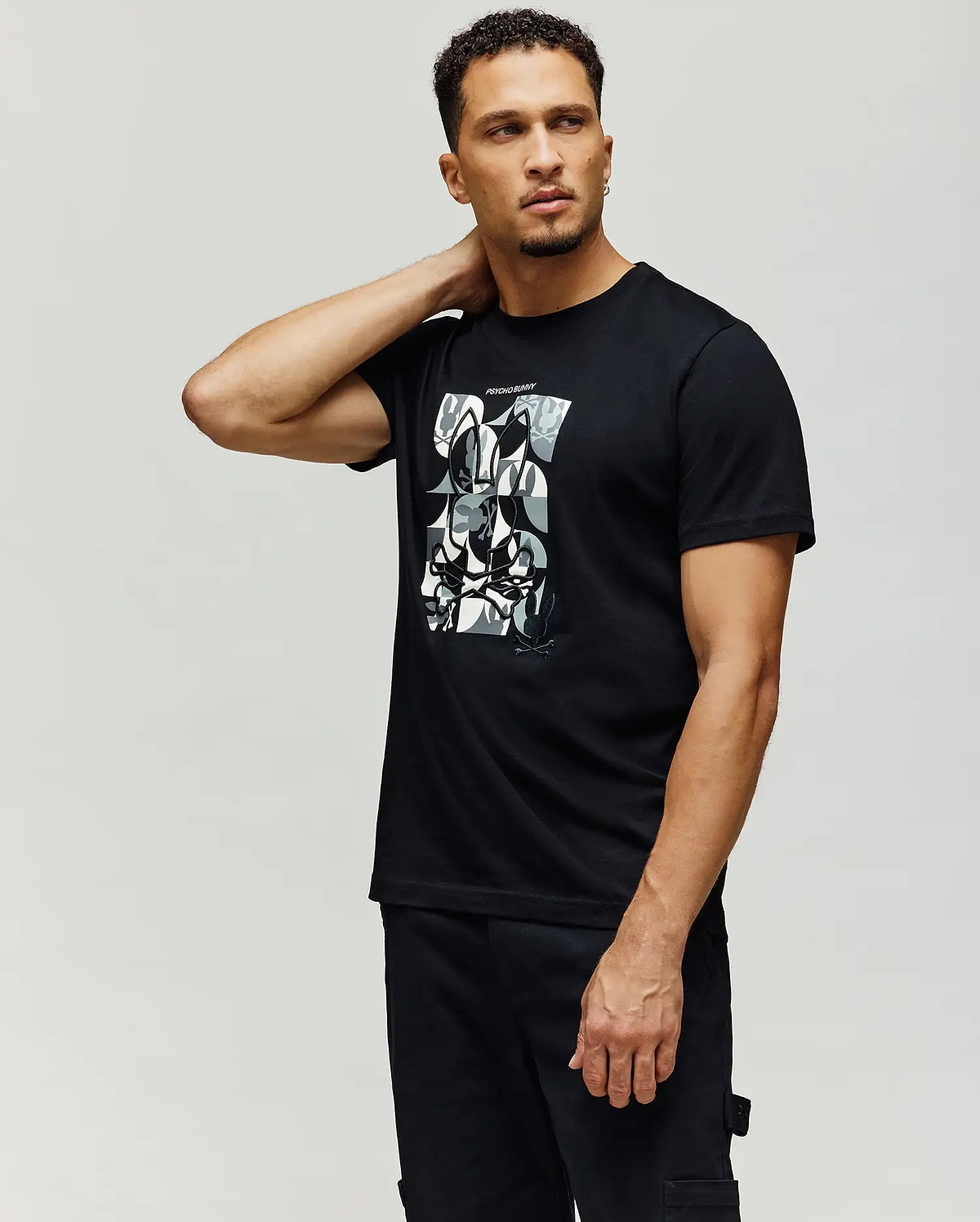 T-SHIRT À MOTIF ORRIS