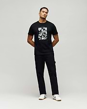 T-SHIRT À MOTIF ORRIS
