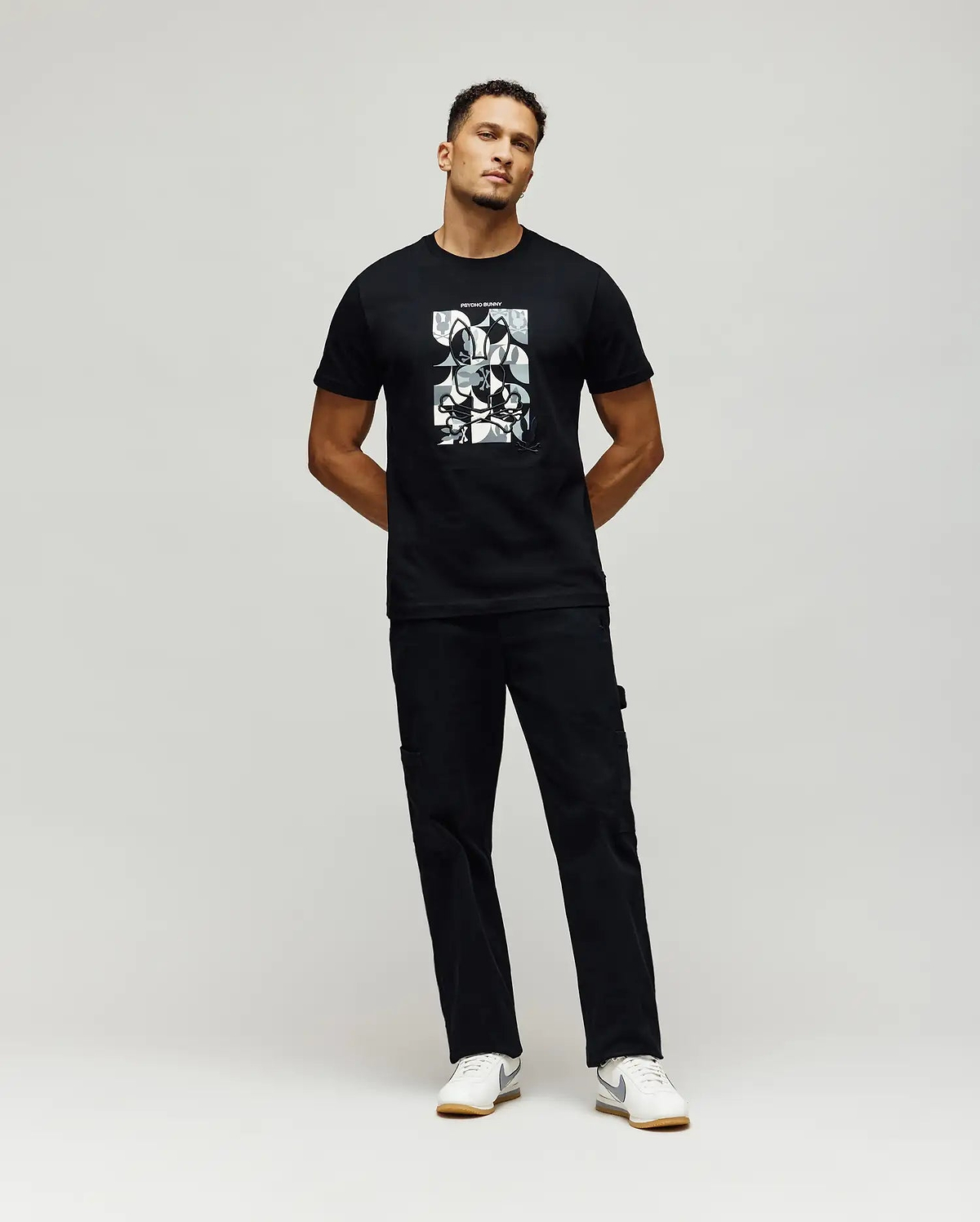 T-SHIRT À MOTIF ORRIS