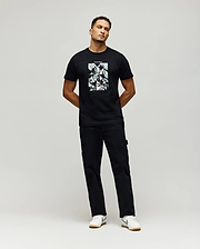 T-SHIRT À MOTIF ORRIS