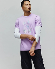 MENS NEV BUNNY GRAPHIC TEE view 1