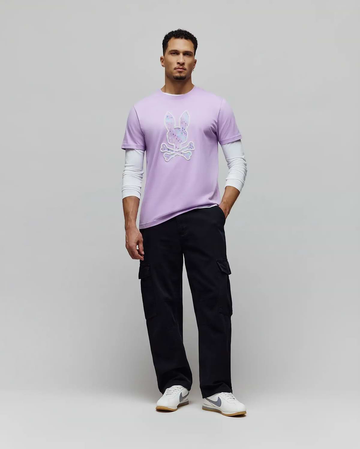 MENS NEV BUNNY GRAPHIC TEE view 4