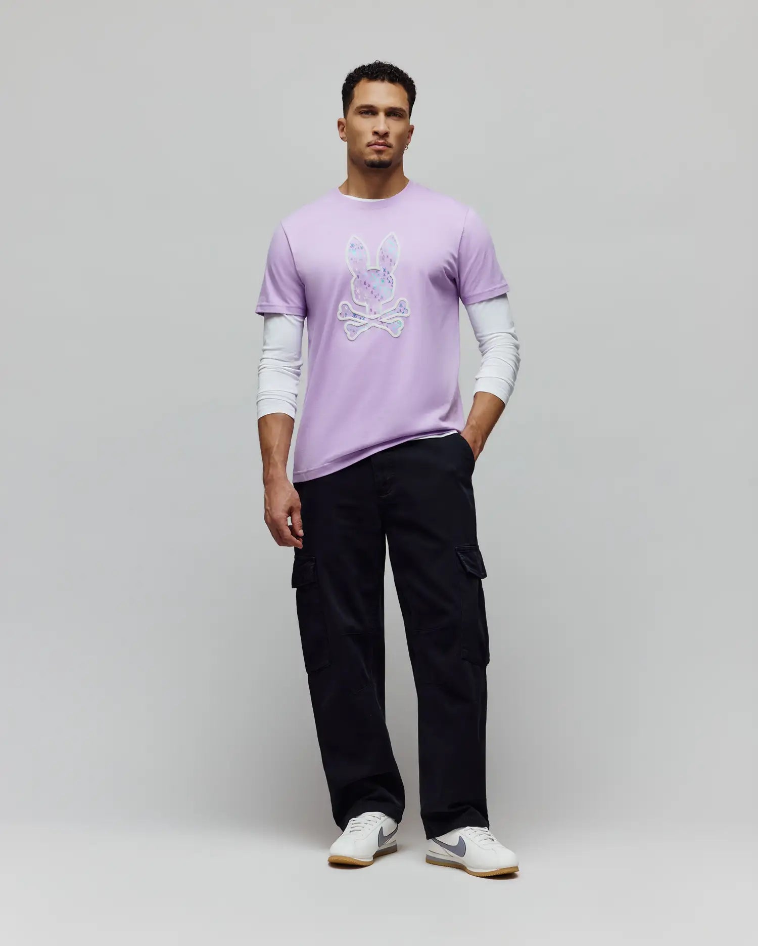 MENS NEV BUNNY GRAPHIC TEE view 4