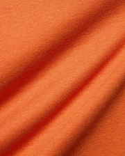 Men's Oscar Oversized Tee, a premium streetwear staple in vibrant heathered orange, crafted from soft jersey knit fabric with natural folds, offering a comfortable, relaxed fit. (6)