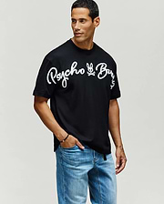 MENS TATE OVERSIZED GRAPHIC TEE - MT0200257