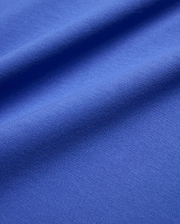 Mens Sunny Chest Graphic Tee in vibrant royal blue, featuring a smooth jersey knit fabric and an implied chest graphic with the iconic Psycho Bunny skull logo. (6)
