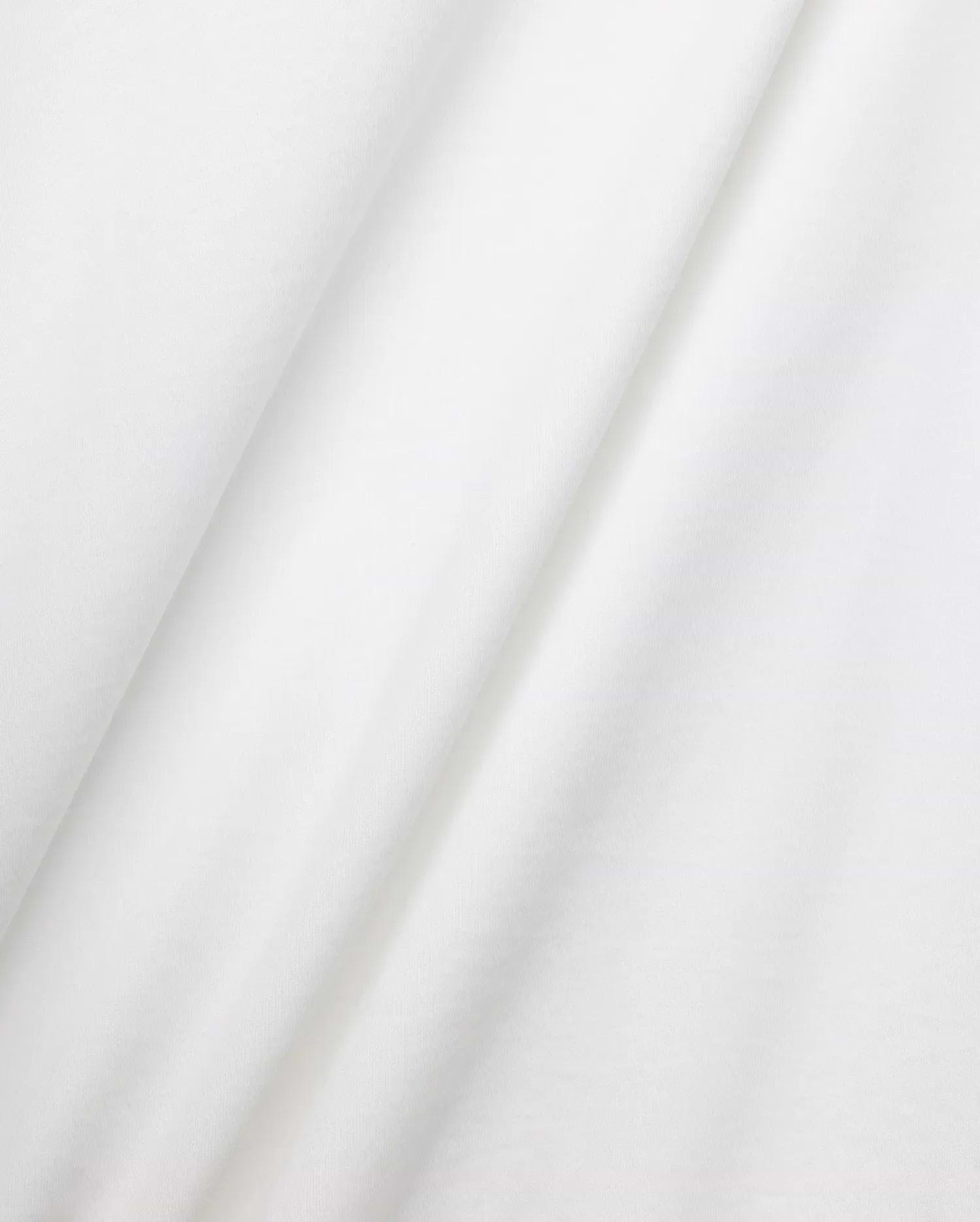 White Mens Sunny Chest Graphic Tee, a premium Psycho Bunny streetwear t-shirt crafted from soft jersey knit fabric, featuring the iconic bunny skull chest graphic.