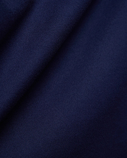 Psycho Bunny Mens Craig Wordmark Tee in rich, deep navy blue, crafted from a premium, soft, finely textured jersey knit fabric, embodying refined streetwear style. (6)