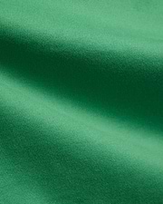 Mens Duncan Relaxed Fit Tee in vibrant emerald green, featuring a soft, premium jersey knit fabric with subtle vertical ribbing, emphasizing its comfortable, relaxed fit.