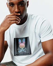 T-SHIRT À IMPRIMÉ LANGSTON HOMMES